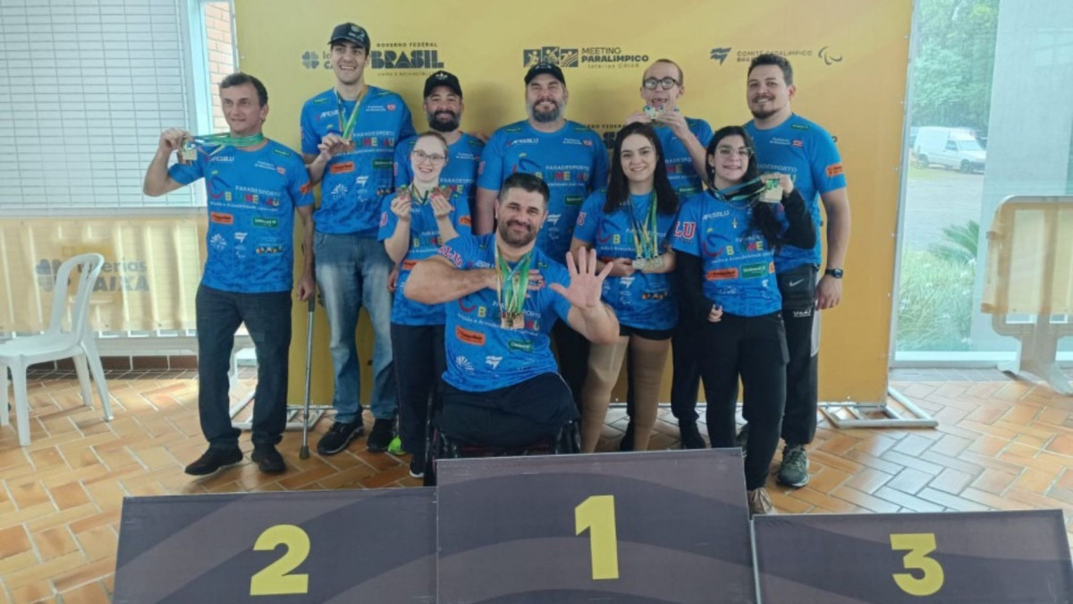 Paratletas De Blumenau Conquistam 42 Medalhas Em Curitiba