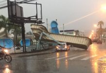Brusque é a cidade da região mais atingida pela chuva desta terça-feira. Veja fotos