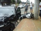 Acidente na rua General Osório, em Blumenau, mata jovem de 24 anos