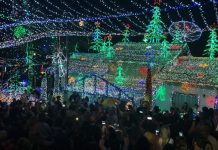 casa iluminada