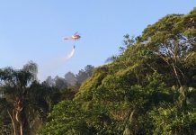 Bombeiros vão interromper combate a incêndio no Centro de Blumenau