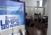 Feirão Limpe Seu Nome termina neste sábado, em Blumenau
