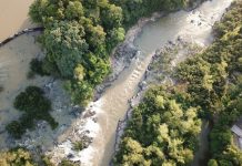 Bombeiros procuram adolescente que se afogou no rio Itajaí-Açu, em Blumenau