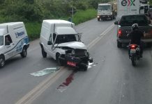 Condutor envolvido em acidente na BR-470 nesta segunda estava embriagado