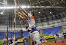 Apan/Blumenau se mantém invicto na Superliga B de volêi