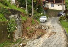 Defesa Civil registra 14 ocorrências em Blumenau após chuva de domingo