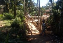 Passarela de madeira no Salto do Norte está liberada para comunidade