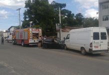 Arcanjo é acionado para atender acidente grave na Itoupavazinha