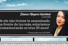 Outdoor lembrará o aniversário de Bianca Wachholz, em Blumenau