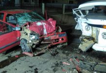 Acidente deixa quatro feridos em Ibirama