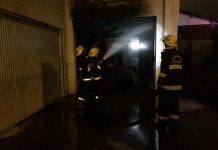 Incêndio atinge empresa de recipientes plásticos em Indaial