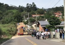 Arcanjo é acionado para atender acidente de trânsito em Apiúna