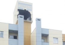 Edifício na Velha segue interditado após rompimento da caixa d’água