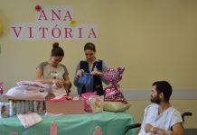 Hospital Santa Isabel organiza chá de bebê para família de paciente