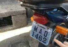 Motocicleta com placa de plástico é apreendida pela PRF na BR-101