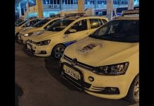 Após colidir em meio fio, motorista embriagado é preso em Blumenau