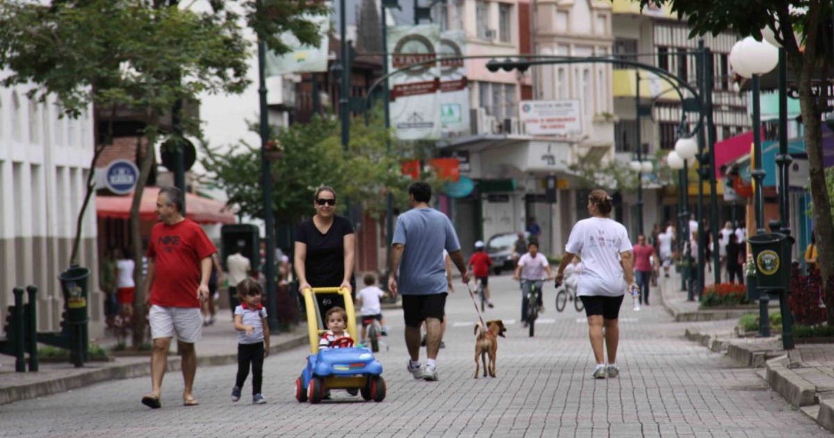 rua XV de novembro Blumenau