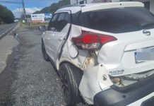 Acidente em Gaspar