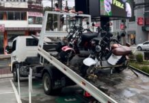 Ciclomotores são apreendidos em Blumenau após “pente-fino” "Pente-fino" ciclomotores e autopropelidos