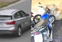 Carro e moto são furtados em Blumenau