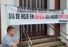 Funcionários da Celesc iniciam greve em Blumenau e em outras cidades de Santa Catarina