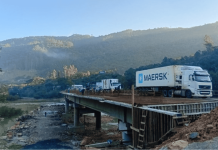 Obras na BR-470, entre Ibirama e Apiúna, entram na fase final de reabilitação estrutural