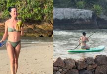 Katy Perry em praia de Santa Catarina? Imagens da cantora viralizam durante turnê pelo Brasil Katy Perry