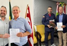 Representando o deputado Gilson Marques, Tramontin entrega mais de R$ 500 mil em emendas para Blumenau Representando o deputado Gilson Marques, Tramontin entrega mais de R$ 500 mil em emendas para Blumenau