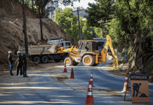 Rua de Blumenau será completamente interditada nesta semana para obra