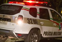 Homem com mandado em aberto é preso após acidente de trânsito em Timbó