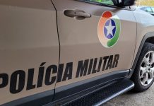 Jovem é detido após furtar itens de higiene, comida e dinheiro de comércio em Blumenau